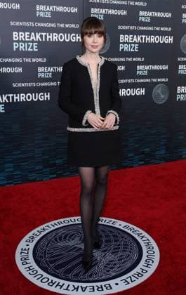 April 15, 2023, Los Angeles, CA, USA: Lily Collins attends the 9th Annual Breakthrough Prize Ceremony at the Academy Museum of Motion Pictures on April 15, 2023 in Los Angeles, California. Los Angeles USA - ZUMAs181 20230415_zea_s181_103 Copyright: xCraSHx