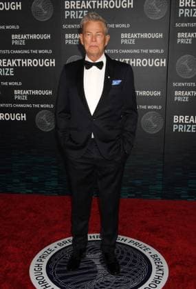 LOS ANGELES, CA - APRIL 15: David Foster at the 2023 Breakthrough Prize at the Academy Museum of Motion Pictures in Los Angeles, California on April 15, 2023. Copyright: xJeffreyxMayer JTMxPhotosx