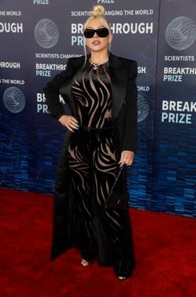 15 April 2023 Los Angeles, California - Christina Aguilera. 9th Annual Breakthrough Prize Ceremony held at Academy Museum of Motion Pictures in Los Angeles. Los Angeles USA - ZUMAa123 20230415_zaa_a123_162 Copyright: xFSx