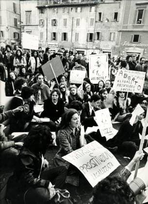 RECORD DATE NOT STATED Feminist Manifestation The Legalization Of Abortion. Feminist Manifestation The Legalization Of Abortion, 1976. Copyright: 972_ML_05_W502017