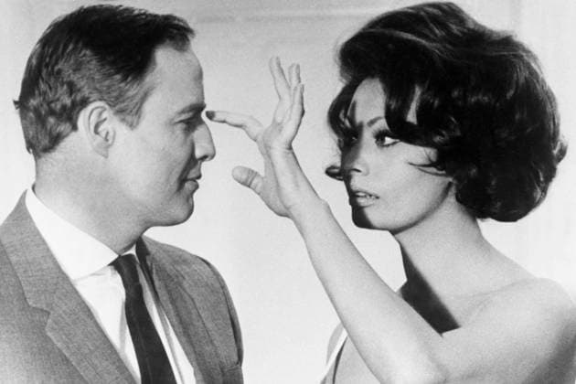 RECORD DATE NOT STATED Sophia Loren. Marlon Brando Sophia Loren. Marlon Brando Copyright: 972_ML_16_W142627