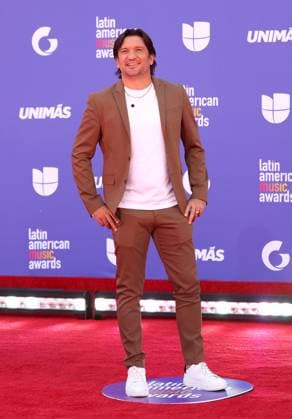 Francisco Fonseca attends the 8th annual Latin American Music Awards at the MGM Grand Garden Arena in Las Vegas on Thursday, April 20, 2023. The annual event honors outstanding achievements for artists in the Latin music industry.  LAV2023042096 JAMESxATOA