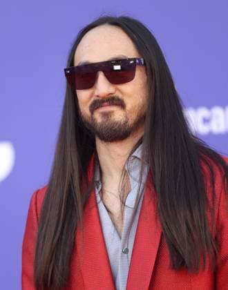 Steve Aoki attends the 8th annual Latin American Music Awards at the MGM Grand Garden Arena in Las Vegas on Thursday, April 20, 2023. The annual event honors outstanding achievements for artists in the Latin music industry.  LAV2023042153 JAMESxATOA