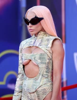 Chesca attends the 8th annual Latin American Music Awards at the MGM Grand Garden Arena in Las Vegas on Thursday, April 20, 2023. The annual event honors outstanding achievements for artists in the Latin music industry.  LAV2023042158 JAMESxATOA
