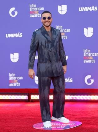 Prince Royce attends the 8th annual Latin American Music Awards at the MGM Grand Garden Arena in Las Vegas on Thursday, April 20, 2023. The annual event honors outstanding achievements for artists in the Latin music industry.  LAV2023042163 JAMESxATOA