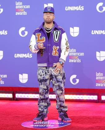 OPLUS attends the 8th annual Latin American Music Awards at the MGM Grand Garden Arena in Las Vegas on Thursday, April 20, 2023. The annual event honors outstanding achievements for artists in the Latin music industry.  LAV2023042185 JAMESxATOA
