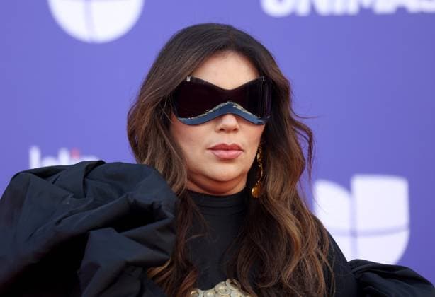 Monica Lopes attends the 8th annual Latin American Music Awards at the MGM Grand Garden Arena in Las Vegas on Thursday, April 20, 2023. The annual event honors outstanding achievements for artists in the Latin music industry.  LAV2023042212 JAMESxATOA