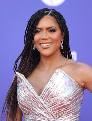 Francisca Lachapel attends the 8th annual Latin American Music Awards at the MGM Grand Garden Arena in Las Vegas on Thursday, April 20, 2023. The annual event honors outstanding achievements for artists in the Latin music industry.  LAV2023042239 JAMESxATOA