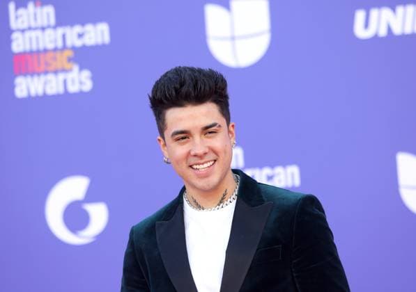 Mario Bautista attends the 8th annual Latin American Music Awards at the MGM Grand Garden Arena in Las Vegas on Thursday, April 20, 2023. The annual event honors outstanding achievements for artists in the Latin music industry.  LAV2023042244 JAMESxATOA