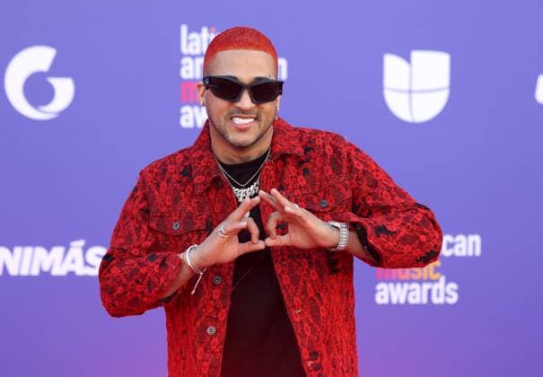 Wanton chulito attends the 8th annual Latin American Music Awards at the MGM Grand Garden Arena in Las Vegas on Thursday, April 20, 2023. The annual event honors outstanding achievements for artists in the Latin music industry.  LAV2023042189 JAMESxATOA
