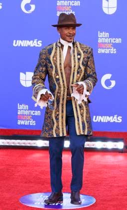 April 20, 2023, Los Angeles, California, USA: Mr. Vegas on the red carpet of the 2023 Latin American Music Awards held on Thursday April 20, 2023 at the MGM Grand in Las Vegas, Nevada. PI Los Angeles USA - ZUMAp124 20230420_zaa_p124_014 Copyright: xJAVIERxROJASx