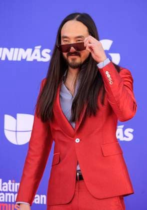 April 20, 2023, Los Angeles, California, USA: Steve Aoki on the red carpet of the 2023 Latin American Music Awards held on Thursday April 20, 2023 at the MGM Grand in Las Vegas, Nevada. PI Los Angeles USA - ZUMAp124 20230420_zaa_p124_050 Copyright: xJAVIERxROJASx