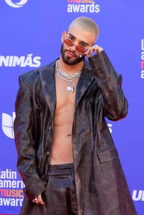 April 20, 2023, Los Angeles, California, USA: Manuel Turizo on the red carpet of the 2023 Latin American Music Awards held on Thursday April 20, 2023 at the MGM Grand in Las Vegas, Nevada. PI Los Angeles USA - ZUMAp124 20230420_zaa_p124_056 Copyright: xJAVIERxROJASx