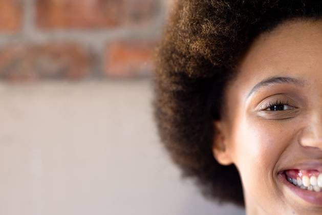 Half face portrait close up of happy biracial casual businesswoman smiling, copy space Half face portrait close up of happy biracial casual businesswoman smiling, copy space. Casual office, confidence, business and work., model released, , property released, Cape Town, South Africa, 2023-01-20T22:00:00.000Z, 4025415.jpg, people,half face,face portrait,close up,happy biracial,casual,businesswoman,smiling,copy space,office,confidence,business,work,professional,job,businessman,person,youngman activity,computer,technology,worker,adult,one male working,corporate,laptop,communication,young,manager,finance,foreman,occupation,master engineer,attractive,half,face,portrait,happy,biracial,copy,space Young Adult,Woman,Female