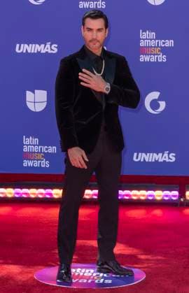 April 20, 2023, Las Vegas, Nevada, USA: David Cepeda on the red carpet of the 2023 Latin American Music Awards held on Thursday April 20, 2023 at the MGM Grand in Las Vegas, Nevada. PI Las Vegas USA - ZUMAp124 1028402894st Copyright: xJAVIERxROJASx