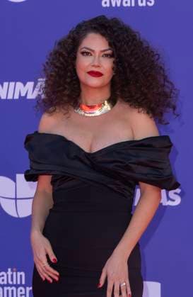 April 20, 2023, Las Vegas, Nevada, USA: Ana Patricia on the red carpet of the 2023 Latin American Music Awards held on Thursday April 20, 2023 at the MGM Grand in Las Vegas, Nevada. PI Las Vegas USA - ZUMAp124 1028403018st Copyright: xJAVIERxROJASx
