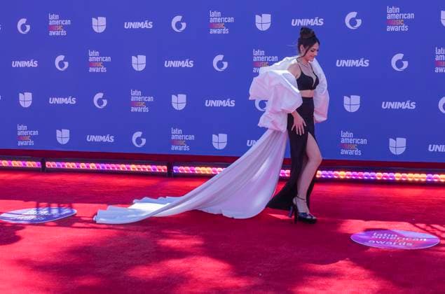 April 20, 2023, Las Vegas, Nevada, USA: Yayis on the red carpet of the 2023 Latin American Music Awards held on Thursday April 20, 2023 at the MGM Grand in Las Vegas, Nevada. PI Las Vegas USA - ZUMAp124 1028403023st Copyright: xJAVIERxROJASx