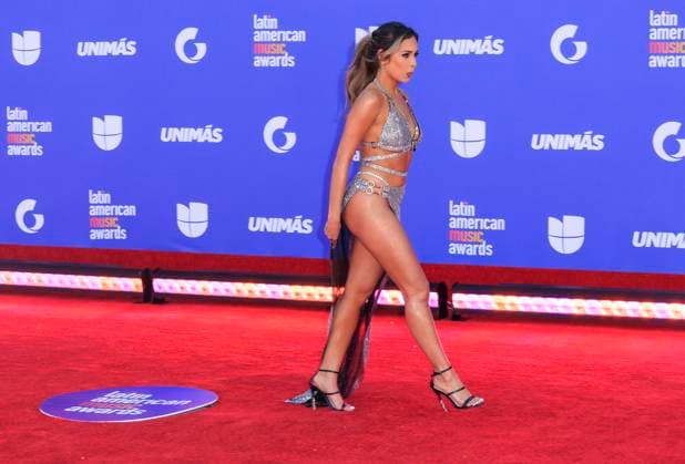 April 20, 2023, Las Vegas, Nevada, USA: Leli Hernandez on the red carpet of the 2023 Latin American Music Awards held on Thursday April 20, 2023 at the MGM Grand in Las Vegas, Nevada. PI Las Vegas USA - ZUMAp124 1028403171st Copyright: xJAVIERxROJASx
