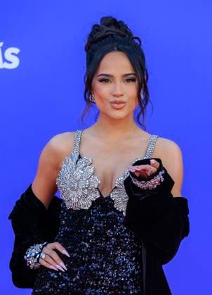 April 20, 2023, Las Vegas, Nevada, USA: Becky G on the red carpet of the 2023 Latin American Music Awards held on Thursday April 20, 2023 at the MGM Grand in Las Vegas, Nevada. PI Las Vegas USA - ZUMAp124 1028403379st Copyright: xJAVIERxROJASx