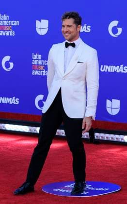 April 20, 2023, Las Vegas, Nevada, USA: David Bisbal on the red carpet of the 2023 Latin American Music Awards held on Thursday April 20, 2023 at the MGM Grand in Las Vegas, Nevada. PI Las Vegas USA - ZUMAp124 1028403503st Copyright: xJAVIERxROJASx