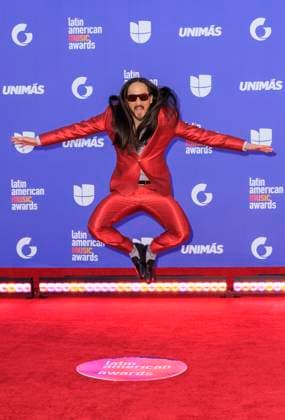 April 20, 2023, Los Angeles, California, USA: STEVE AOKI on the red carpet of the 2023 Latin American Music Awards held on Thursday April 20, 2023 at the MGM Grand. Las Vegas USA - ZUMAp124 20230420_zaa_p124_051 Copyright: xJAVIERxROJASx