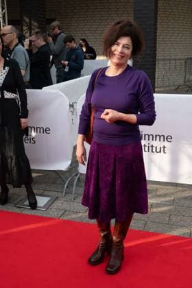 Daphne CHARIZANI, director, red carpet, red carpet show, arrival, arrival, 59 Adolf Grimme Prize award ceremony Adolf Grimme Prize Grimme Prize in Marl, 21 04 2023 oÂ¥Ã