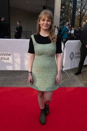 Prize winner Gro Swantje KOHLHOF, actress, red carpet, red carpet show, arrival, arrival, 59 Adolf Grimme Prize award ceremony Adolf Grimme Prize Grimme Prize in Marl, 21 04 2023 oÂ¥Ã