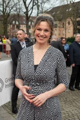 Grimme award for NEULAND Franziska Hartmann, actress, red carpet, red carpet show, arrival, arrival, 59 Adolf Grimme award ceremony Adolf Grimme award Grimme award in Marl, 21 04 2023 oÂ¥Ã