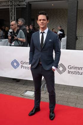 Presenter Jo SCHUERK, Schürk, red carpet, red carpet show, arrival, arrival, 59 Adolf Grimme Prize award ceremony Adolf Grimme Prize Grimme Prize in Marl, 21 04 2023 oÂ¥Ã