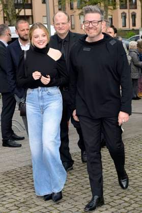 Jano Ben Chaabane, Jella Haase, Bob Konrad and Hanno Hackfort at the 59 Grimme Award 2023 ceremony at the Theater der Stadt Marl Marl, 21 04 2023 Foto:xF.xKernx xFuturexImage