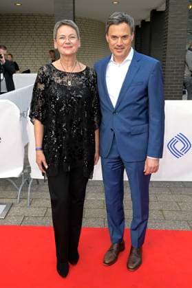 Frauke Gerlach and Norbert Himmler at the 59 award ceremony of the Grimme Prize 2023 at the Theater der Stadt Marl Marl, 21 04 2023 Foto:xF.xKernx xFuturexImage