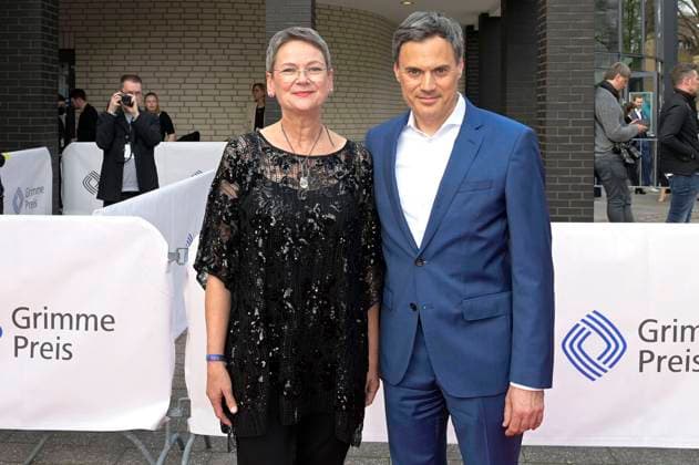 Frauke Gerlach and Norbert Himmler at the 59 award ceremony of the Grimme Prize 2023 at the Theater der Stadt Marl Marl, 21 04 2023 Foto:xF.xKernx xFuturexImage