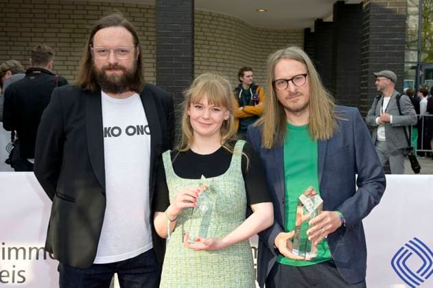 Michael Venus, Gro Swantje Kohlhof and Thomas Friedrich at the 59 award ceremony of the Grimme Prize 2023 at the Theater der Stadt Marl Marl, 21 04 2023 Foto:xF.xKernx xFuturexImage