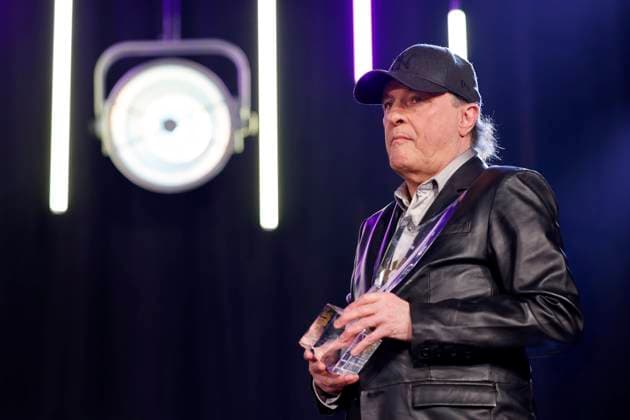 Singer Peter Schilling as laudator at the award ceremony of the Golden Sun 2023 of the TV station sonnenklar TV in the Wunderland Kalkar Kalkar, 22 04 2023 NRW Germany Copyright: xChristophxHardtx