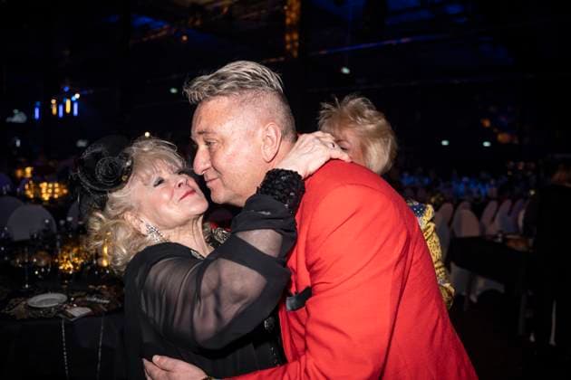 Golden Sun 2023 by Sonnenklar TV in Kalkar Eva Jacob, formerly Jacob Sisters, welcomes Reality TV actor Hubert Fella Golden Sun 2023 by Sonnenklar TV in Kalkar Eva Jacob, formerly Jacob Sisters, welcomes Reality TV actor Hubert Fella, Kalkar North Rhine-Westphalia Germany Wunderland Kalkar