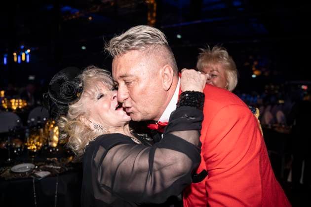 Golden Sun 2023 by Sonnenklar TV in Kalkar Eva Jacob, formerly Jacob Sisters, welcomes Reality TV actor Hubert Fella Golden Sun 2023 by Sonnenklar TV in Kalkar Eva Jacob, formerly Jacob Sisters, welcomes Reality TV actor Hubert Fella, Kalkar North Rhine-Westphalia Germany Wunderland Kalkar