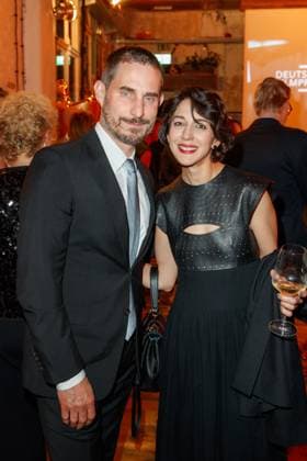 Nominees evening of the German Film Award Lola 2023 Clemens Schick and Zar Amir Ebrahimi at the nominees evening of the German Film Award Lola 2023 in the factory 23 on 22 04 2023 in Berlin Copyright: xEventpressxKochanx