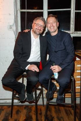 Nominees evening of the German Film Award Lola 2023 Sven Budelmann and Florian Gallenberger at the nominees evening of the German Film Award Lola 2023 in the factory 23 on 22 04 2023 in Berlin Copyright: xEventpressxKochanx