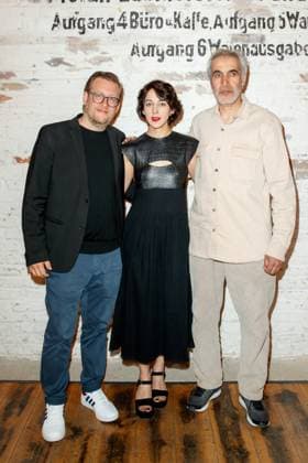 Nominees Evening of the German Film Award Lola 2023 Sol Bondy, Zar Amir Ebrahimi and Mehdi Bajestani at the Nominees Evening of the German Film Award Lola 2023 at the Fabrik 23 on 22 04 2023 in Berlin Copyright: xEventpressxKochanx