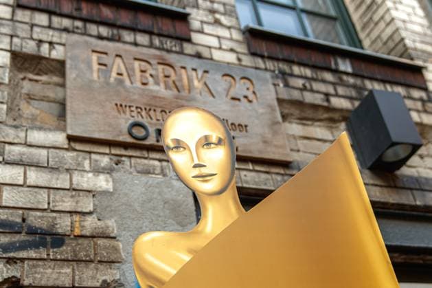 Nominees evening of the German Film Award Lola 2023 GV overview exterior view of the nominees evening of the German Film Award Lola 2023 in the factory 23 on 22 04 2023 in Berlin Copyright: xEventpressxKochanx