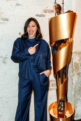Nominee evening of the German Film Award Lola 2023 Jasmin Shakeri at the nominee evening of the German Film Award Lola 2023 in the factory 23 on 22 04 2023 in Berlin Copyright: xEventpressxKochanx