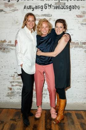 Nominees Evening of the German Film Award Lola 2023 Martina Haubrich, Claudia Müller and Mechthild Barth at the Nominees Evening of the German Film Award Lola 2023 in the Fabrik 23 on 22 04 2023 in Berlin Copyright: xEventpressxKochanx