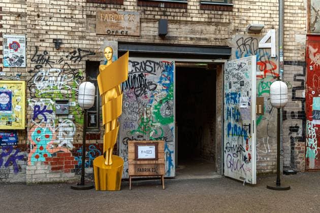 Nominees evening of the German Film Award Lola 2023 GV overview exterior view of the nominees evening of the German Film Award Lola 2023 in the factory 23 on 22 04 2023 in Berlin Copyright: xEventpressxKochanx