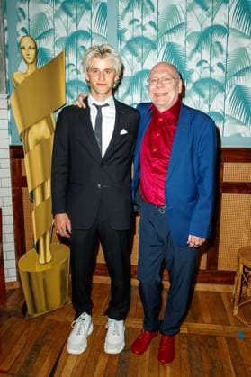 Nominees evening of the German Film Award Lola 2023 Theo Carow and Peter Schulz at the nominees evening of the German Film Award Lola 2023 in the factory 23 on 22 04 2023 in Berlin Copyright: xEventpressxKochanx