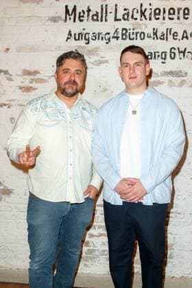 Nominees evening of the German Film Award Lola 2023 David Wnendt and Luvre47 at the nominees evening of the German Film Award Lola 2023 at Fabrik 23 on 22 04 2023 in Berlin Copyright: xEventpressxKochanx