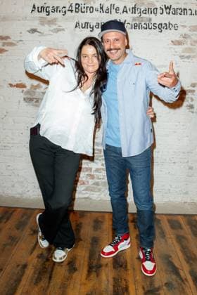 Nominees Evening of the German Film Award Lola 2023 Katja von Garnier and Vartan Bassil at the Nominees Evening of the German Film Award Lola 2023 at the Fabrik 23 on 22 04 2023 in Berlin Copyright: xEventpressxKochanx