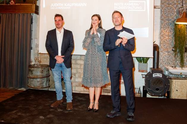Nominees evening of the German Film Award Lola 2023 James Friend, Alexandra Maria Lara and Florian Gallenberger at the nominees evening of the German Film Award Lola 2023 at the Fabrik 23 on 22 04 2023 in Berlin Copyright: xEventpressxKochanx