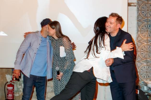 Nominees Evening of the German Film Award Lola 2023 Katja von Garnier, Alexandra Maria Lara, Florian Gallenberger and Vartan Bassil at the Nominees Evening of the German Film Award Lola 2023 in the Fabrik 23 on 22 04 2023 in Berlin Copyright: xEventpressxKochanx