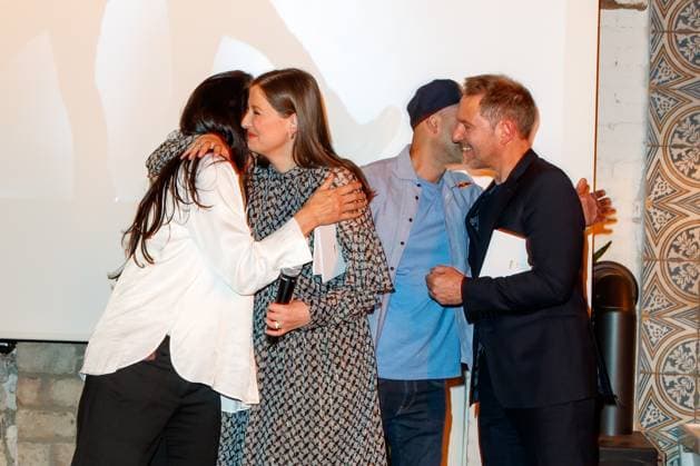 Nominees Evening of the German Film Award Lola 2023 Katja von Garnier, Alexandra Maria Lara, Florian Gallenberger and Vartan Bassil at the Nominees Evening of the German Film Award Lola 2023 in the Fabrik 23 on 22 04 2023 in Berlin Copyright: xEventpressxKochanx
