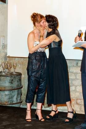Nominees Evening of the German Film Award Lola 2023 Leonie Benesch and Zar Amir Ebrahimi at the Nominees Evening of the German Film Award Lola 2023 at the Fabrik 23 on 22 04 2023 in Berlin Copyright: xEventpressxKochanx